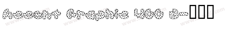 Accent Graphic W00 B字体转换